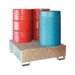 SAMETO BRA4F50G - Bac de Rétention 440L pour 4 Fûts