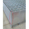 SAMETO BRA4F50G - Bac de Rétention 440L pour 4 Fûts