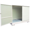 A023737 - Box de Rétention Conteneur Extérieur 1050 L en Acier Blanc