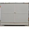 A023737 - Box de Rétention Conteneur Extérieur 1050 L en Acier Blanc