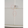 A023737 - Box de Rétention Conteneur Extérieur 1050 L en Acier Blanc