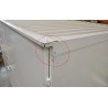 A023737 - Box de Rétention Conteneur Extérieur 1050 L en Acier Blanc