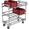 TRILOGIQ 33-2 -Chariot pour Bacs Préparation de Commandes Modulaire