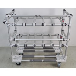 TRILOGIQ 33-2 -Chariot pour Bacs Préparation de Commandes Modulaire