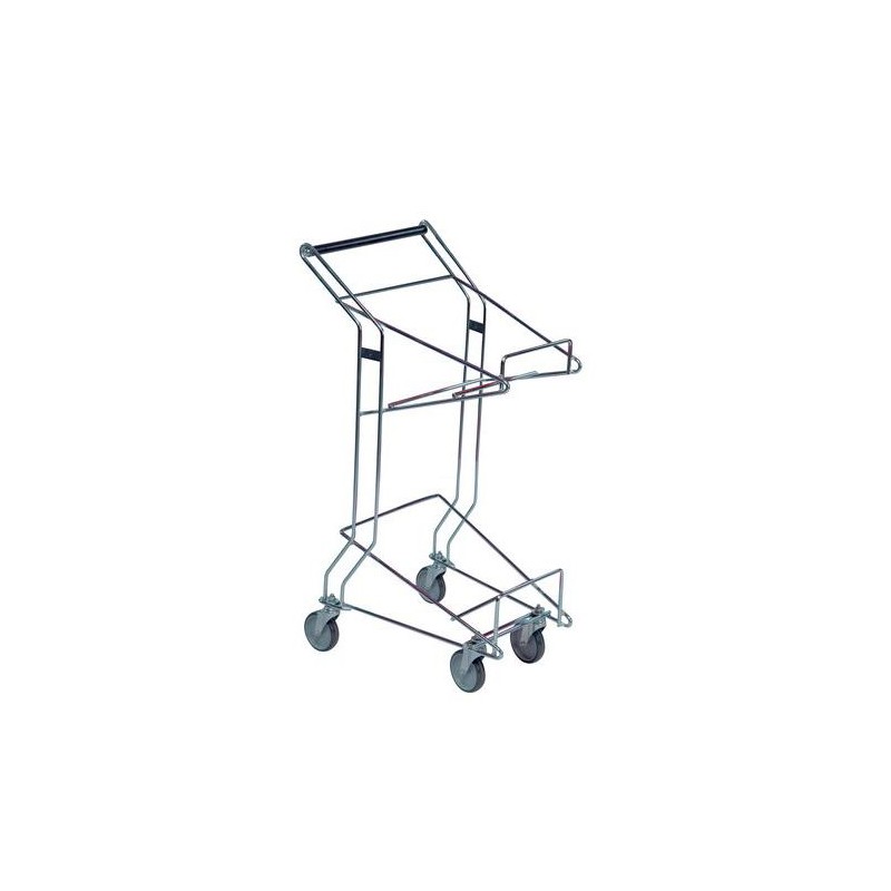 KONGAMEK KM111013 - Chariot Porte-paniers Libre Service Charges 60kg