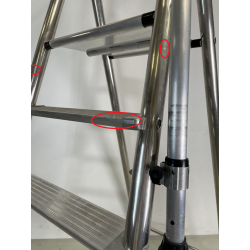 TUBESCA 02376506 - Escabeau Haute Sécurité 6 Marches Magnum 3