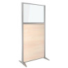 CLEN A170568 - Cloison de Séparation KP+ en Mélaminé et Verre