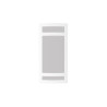 443441 - Radiateur Electrique 1000 W Littoral 3 Vertical Blanc