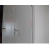 SUS - Armoire Vestiaire 4 Casiers Gris Vertical Fermeture par Clé