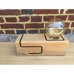 Lampe Ampoule Globe Amber