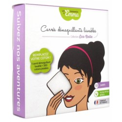 Carrés Démaquillants Lavables LES TENDANCES D'EMMA Eco Belle