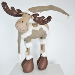 Elan Debout sur Pattes 100cm LA GALLERIA Décoration de Noël