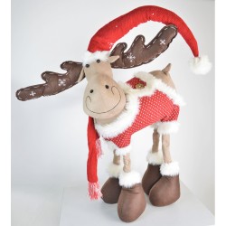 Elan Debout sur Pattes 100cm LA GALLERIA Décoration de Noël