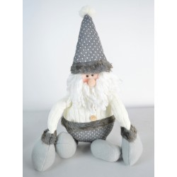 Père Noël 47cm LA GALLERIA Mains Lourdes