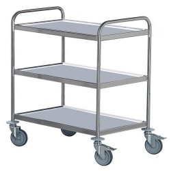 Chariot Desserte Inox HUPFER