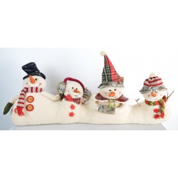 Bas de Porte Bonhommes de neige 80 cm LA GALLERIA