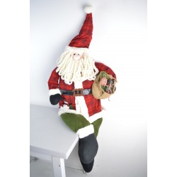 Père Noël Géant Assis 145 cm LA GALLERIA