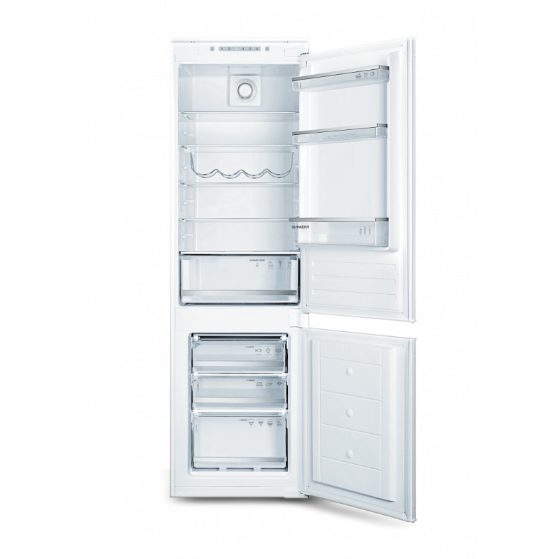 Réfrigérateur Congélateur Combiné Intégrable 250L SCHNEIDER