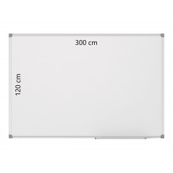 MAUL Tableau Magnétique Blanc Velleda 120x300cm Emaillé Mural 6464684