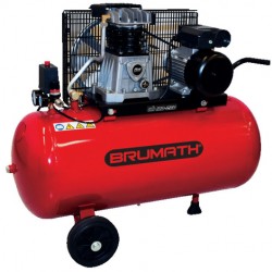 Compresseur à Pistons 100L BRUMATH/FIAC 10bar 1.5kW Monophasé