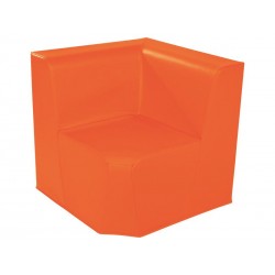 Chauffeuse d'Angle WESCO Basic Hauteur 32cm Orange