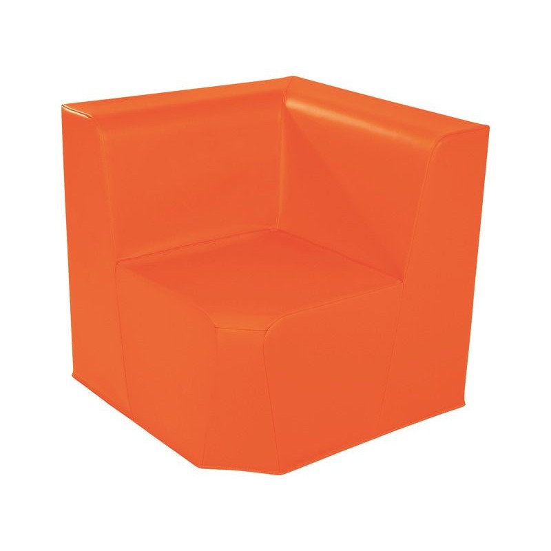 Chauffeuse d'Angle WESCO Basic Hauteur 32cm Orange