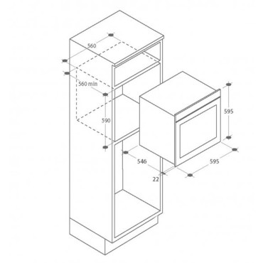 dimensions du four