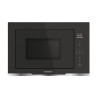 Micro-Ondes Grill Encastrable 28L ROSIERES 900W Noir