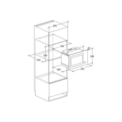 Micro-Ondes Grill Encastrable