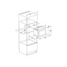 Micro-Ondes Grill Encastrable