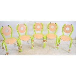 Lot de 5 Chaises Enfant