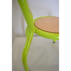 Chaises Enfant T2 WESCO Hauteur d'Assise 31cm Vert et Bois - 33 942008