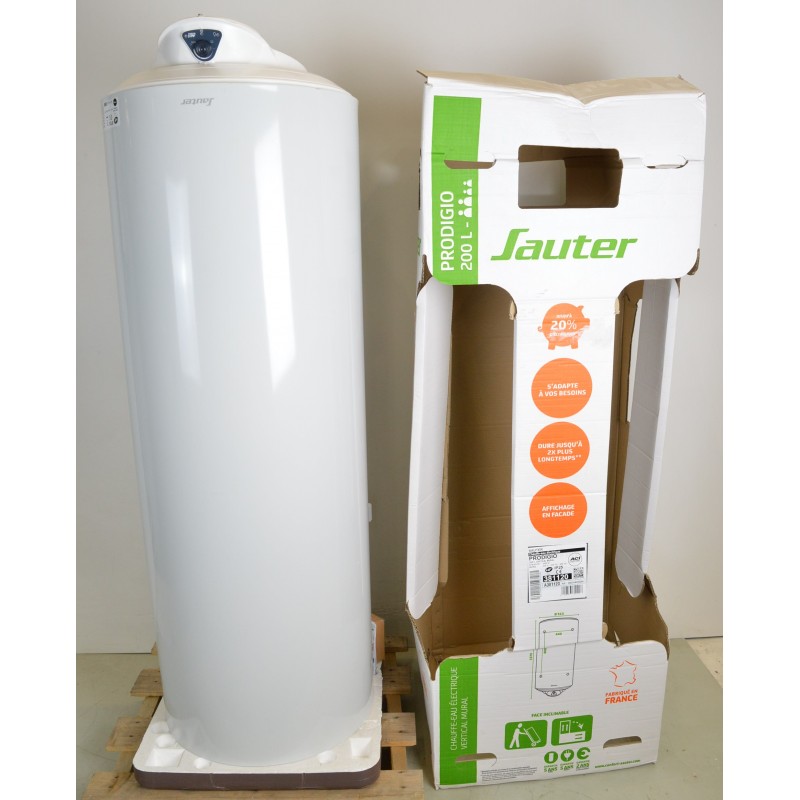 SAUTER ChauffeEau Électrique 200L Prodigio ACI Hybride 381120