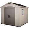Abri de Jardin 6,55m² KETER Factor 8x8
