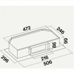 Moteur de Hotte et Filtre à Charbon FALMEC