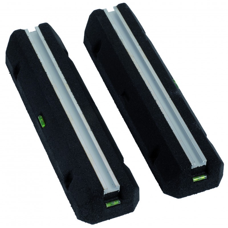 Paire de Supports Patin Anti-Vibration 600mm
