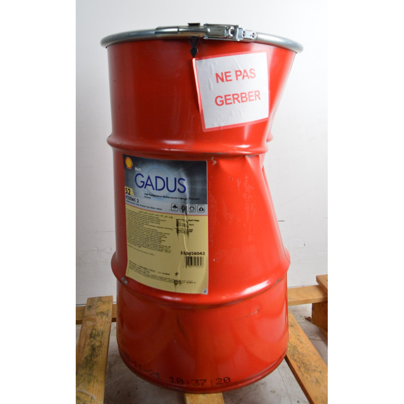 Fût de 50kg de Graisse SHELL Gadus Multi-usage