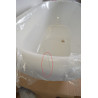 Baignoire Anglaise Ilôt 1695x740mm 185L HORUS Sur Pieds Pas cher