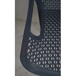 Lot de 2 Chaises de Jardin CADEIRA en Polypropylène Durable Pas cher