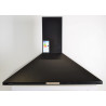 Hotte Décorative Murale 90cm AIR FORCE Noir - AIRHEK902N2
