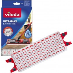 Recharges pour Balai Plat VILEDA UltraMax 2 en 1 Microfibre