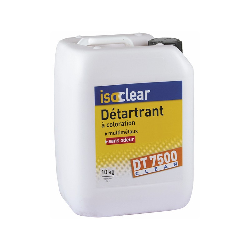 Détartrant à Coloration sans Odeur Multimétaux ISOCLEAR By DUPUY DT7500