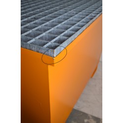 Bac Palette de Rétention 1050L en Acier Pas Cher