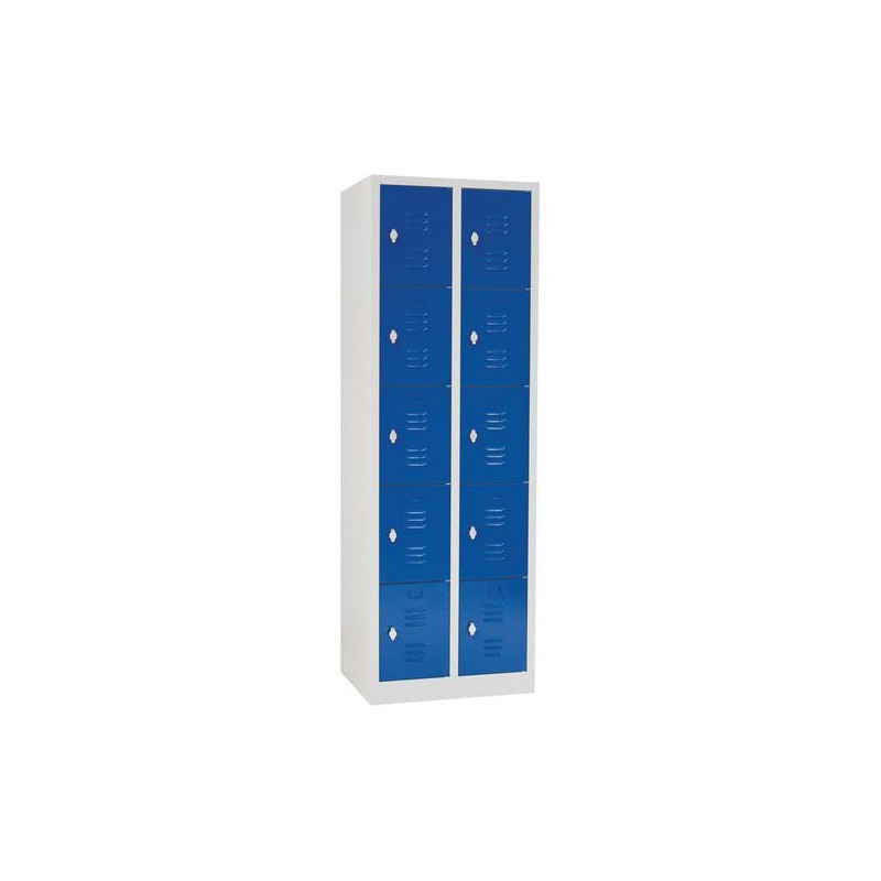 Vestiaire 10 Casiers Fermeture par Cadenas Vestiaire 10 Casiers Fermeture par Cadenas