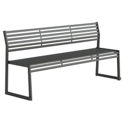 Banc d'Extérieur avec Dossier URBANTIME