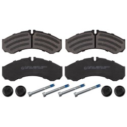 Kit Jeu de plaquettes de frein pour IVECO Daily BLUE PRINT Automobile - ADN142153