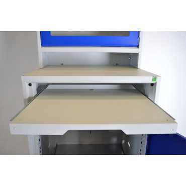Armoire Informatique pour Ecran d'Ordinateur, Clavier et Tour
