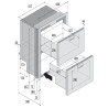Réfrigérateur Congélateur VITRIFRIGO DW180 F16960300SPX