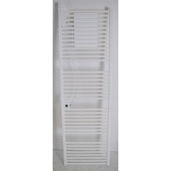 Radiateur sèche-serviettes électrique 1000W + soufflerie 1000W blanc  brillant 851129 Doris Digital Atlantic