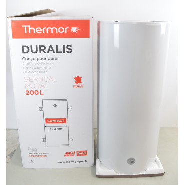THERMOR 861413 - Chauffe-Eau Electrique 200L Duralis Compact Vertical